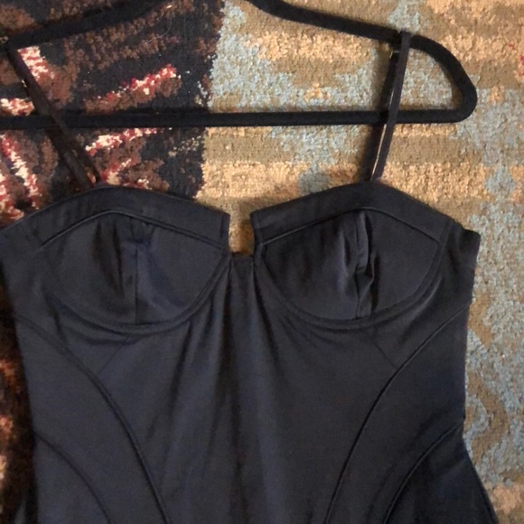 NWT Satin corset little black dress! - Picture 2 of 4